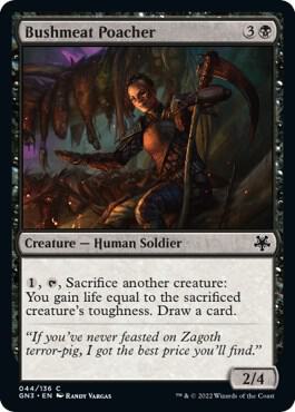 Bushmeat Poacher 44 card from Magic Game Night: Free-For-All
