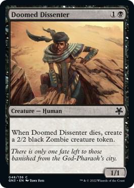 Doomed Dissenter 48 card from Magic Game Night: Free-For-All