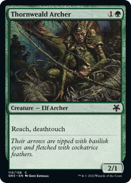 Thornweald Archer 110 card from Magic Game Night: Free-For-All