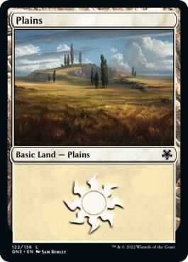 Plains 122 card from Magic Game Night: Free-For-All
