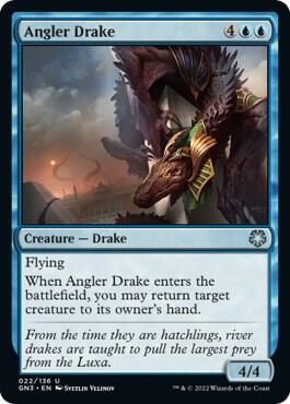 Angler Drake 22 card from Magic Game Night: Free-For-All