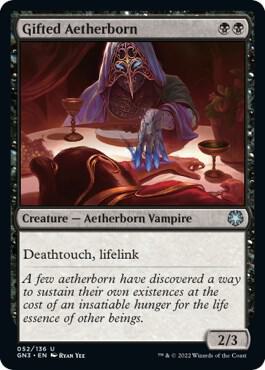 Gifted Aetherborn 52 card from Magic Game Night: Free-For-All