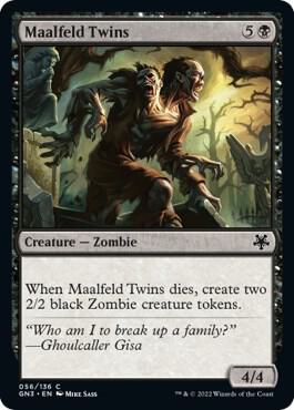 Maalfeld Twins 56 card from Magic Game Night: Free-For-All