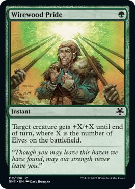 Wirewood Pride 112 card from Magic Game Night: Free-For-All