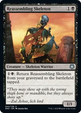 Reassembling Skeleton 60 card from Magic Game Night: Free-For-All