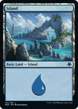 Island 125 card from Magic Game Night: Free-For-All