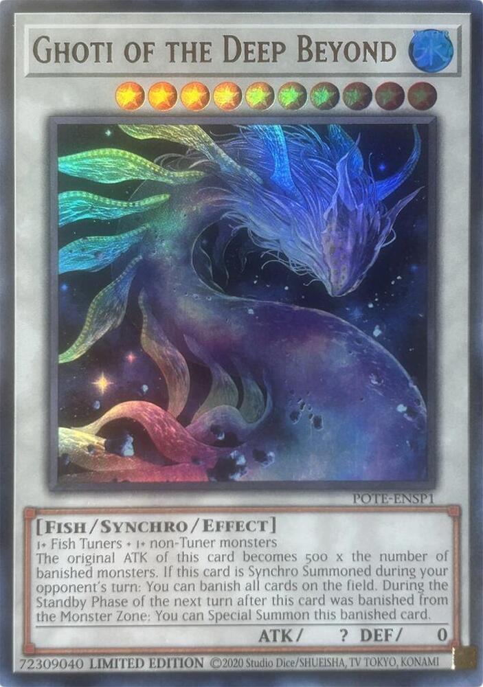 Ghoti of the Deep Beyond POTE-ENSP1 card from Power of the Elements
