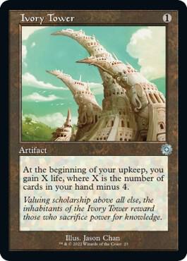 Ivory Tower 23 card from The Brothers' War: Retro Frame Artifacts