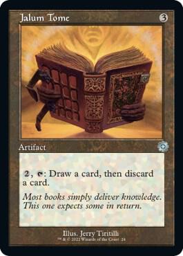 Jalum Tome 24 card from The Brothers' War: Retro Frame Artifacts