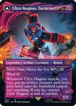 Ultra Magnus, Tactician (Shattered Glass) 29 card from Universes Beyond: Transformers