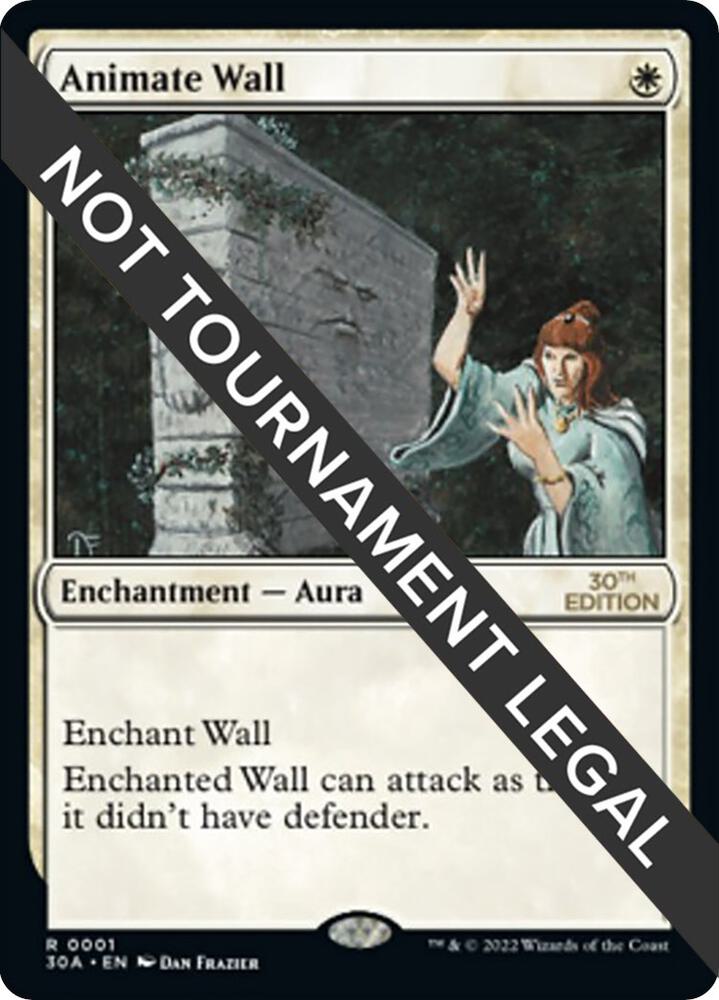 Animate Wall 1 card from 30th Anniversary Edition