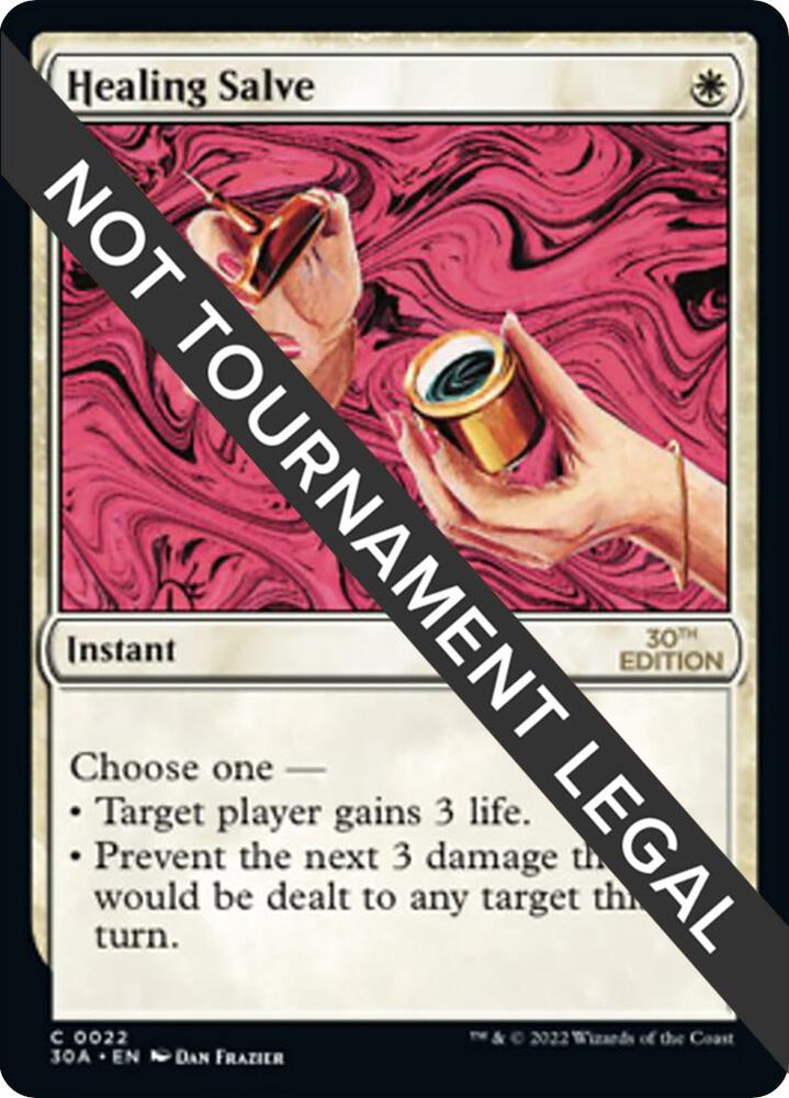 Healing Salve 22 card from 30th Anniversary Edition