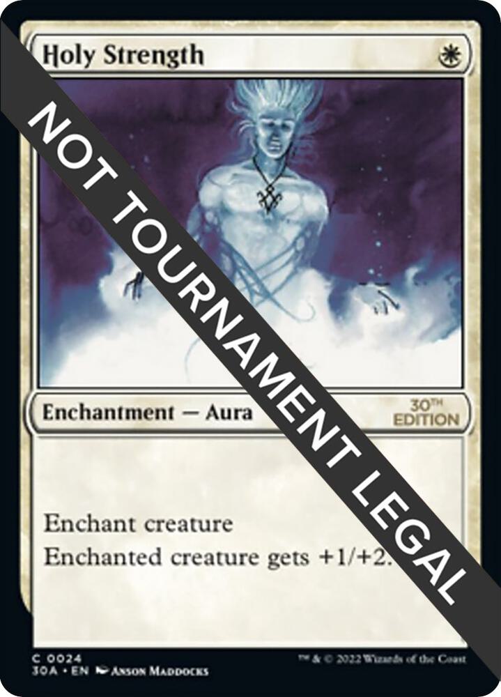 Holy Strength 24 card from 30th Anniversary Edition