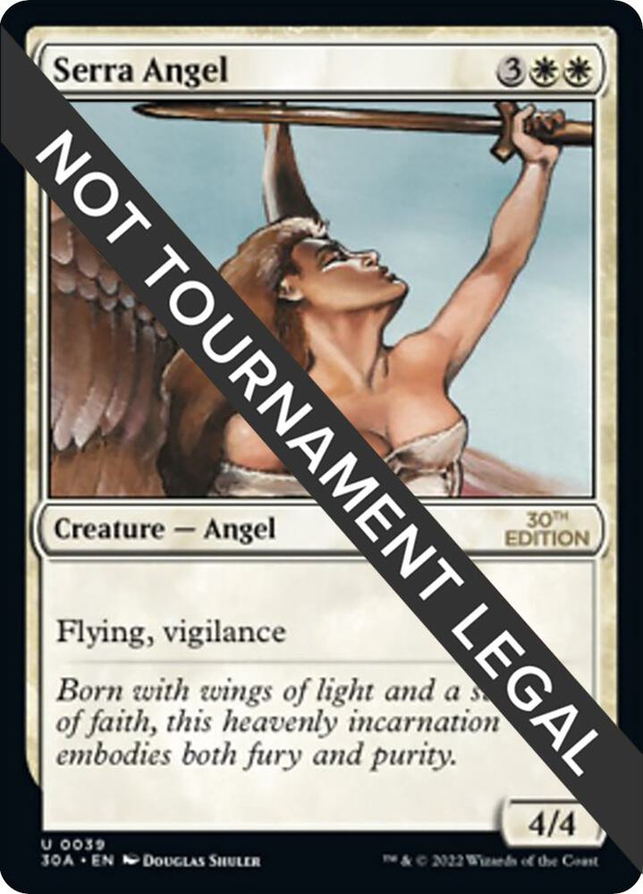 Serra Angel 39 card from 30th Anniversary Edition