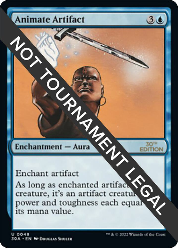 Animate Artifact 48 card from 30th Anniversary Edition