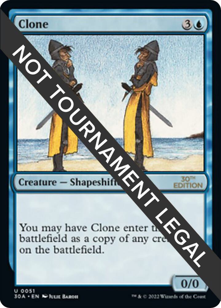 Clone 51 card from 30th Anniversary Edition