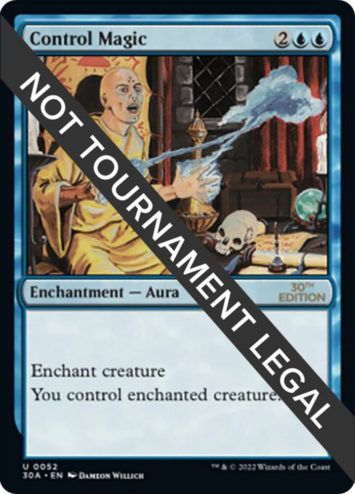 Control Magic 52 card from 30th Anniversary Edition