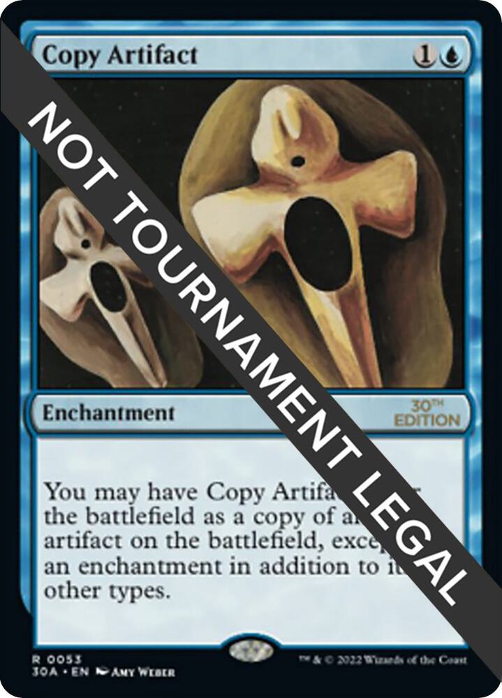 Copy Artifact 53 card from 30th Anniversary Edition