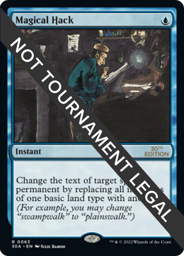 Magical Hack 63 card from 30th Anniversary Edition