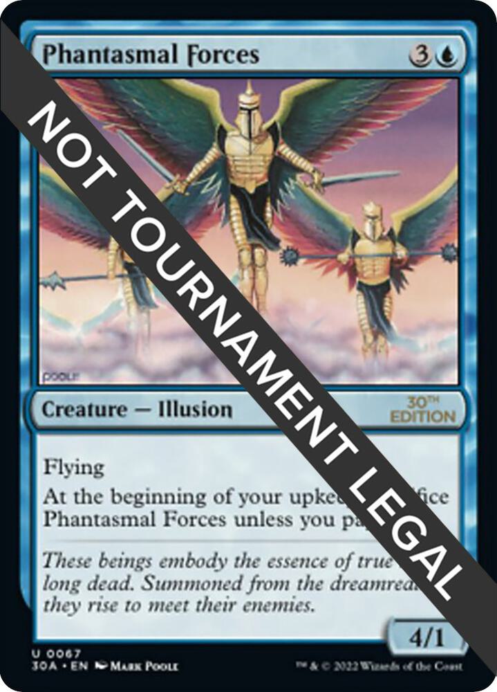 Phantasmal Forces 67 card from 30th Anniversary Edition