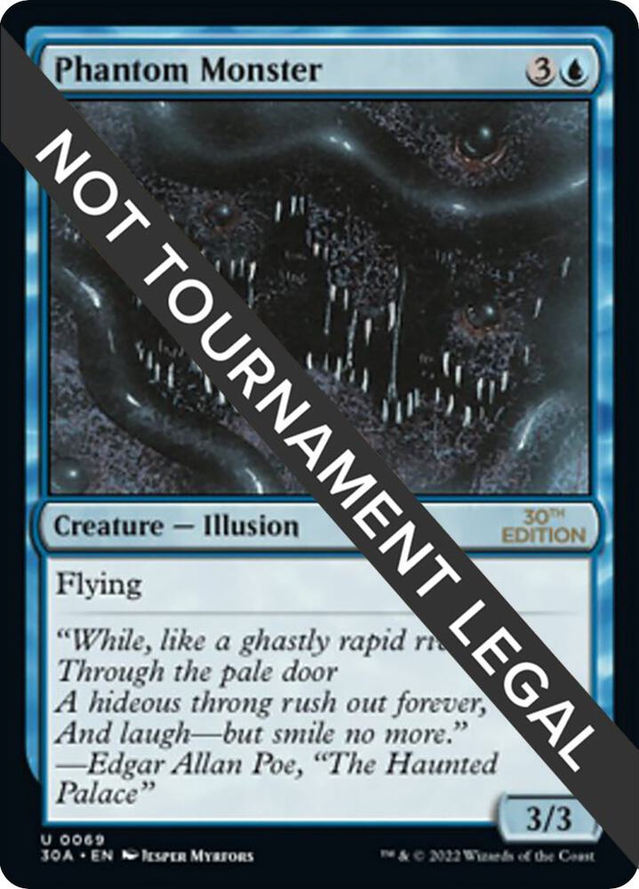 Phantom Monster 69 card from 30th Anniversary Edition