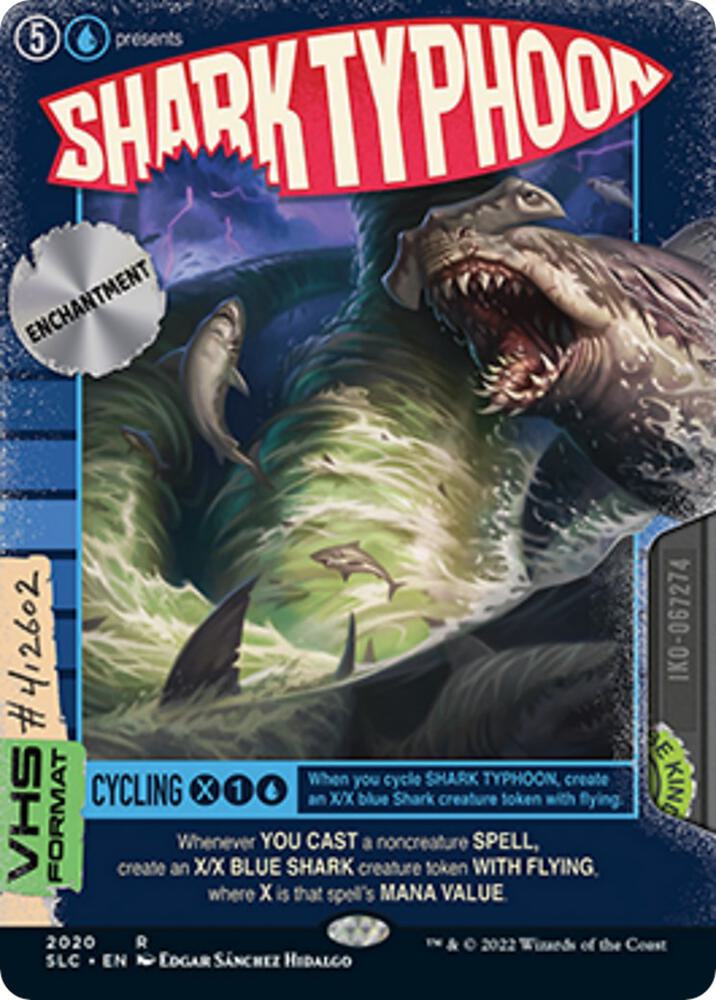 Shark Typhoon 2020 card from Secret Lair Countdown Kit