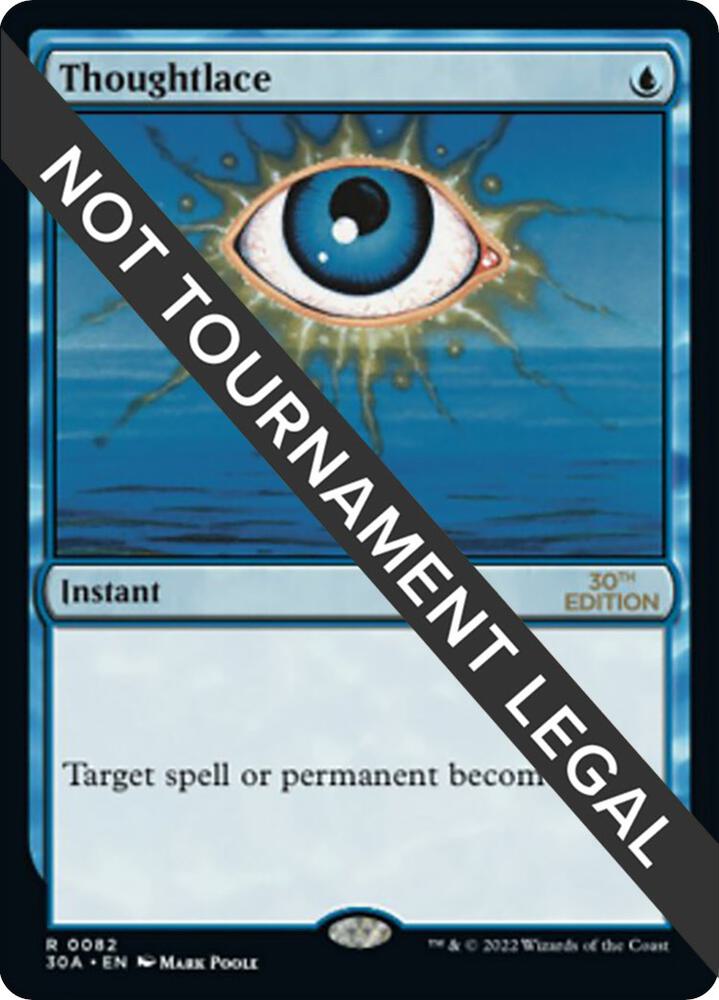 Thoughtlace 82 card from 30th Anniversary Edition