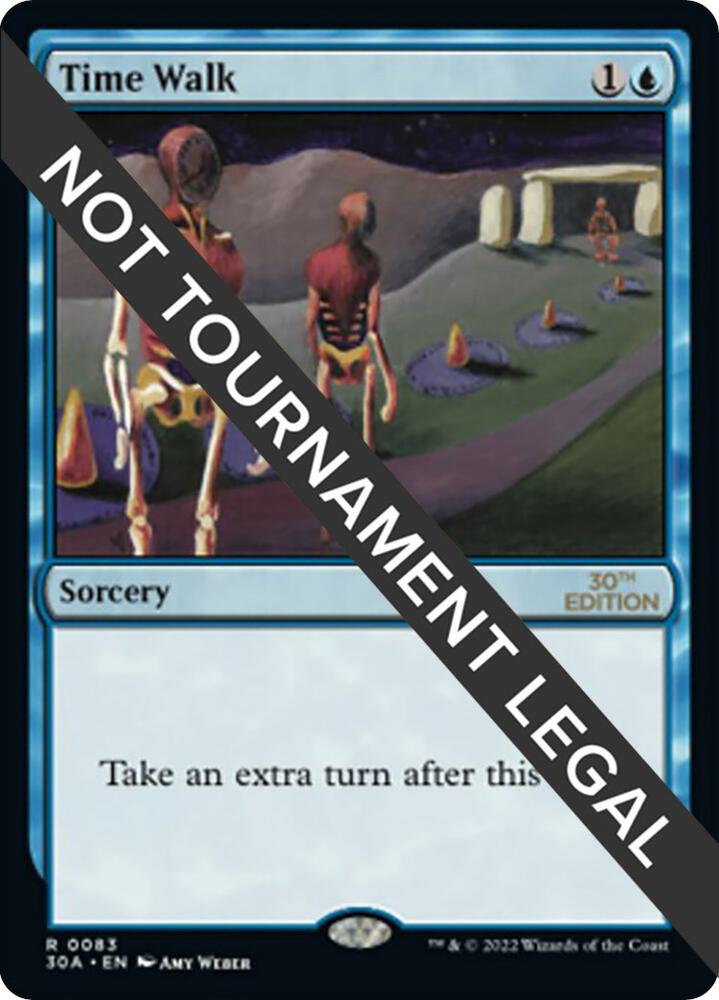 Time Walk 83 card from 30th Anniversary Edition