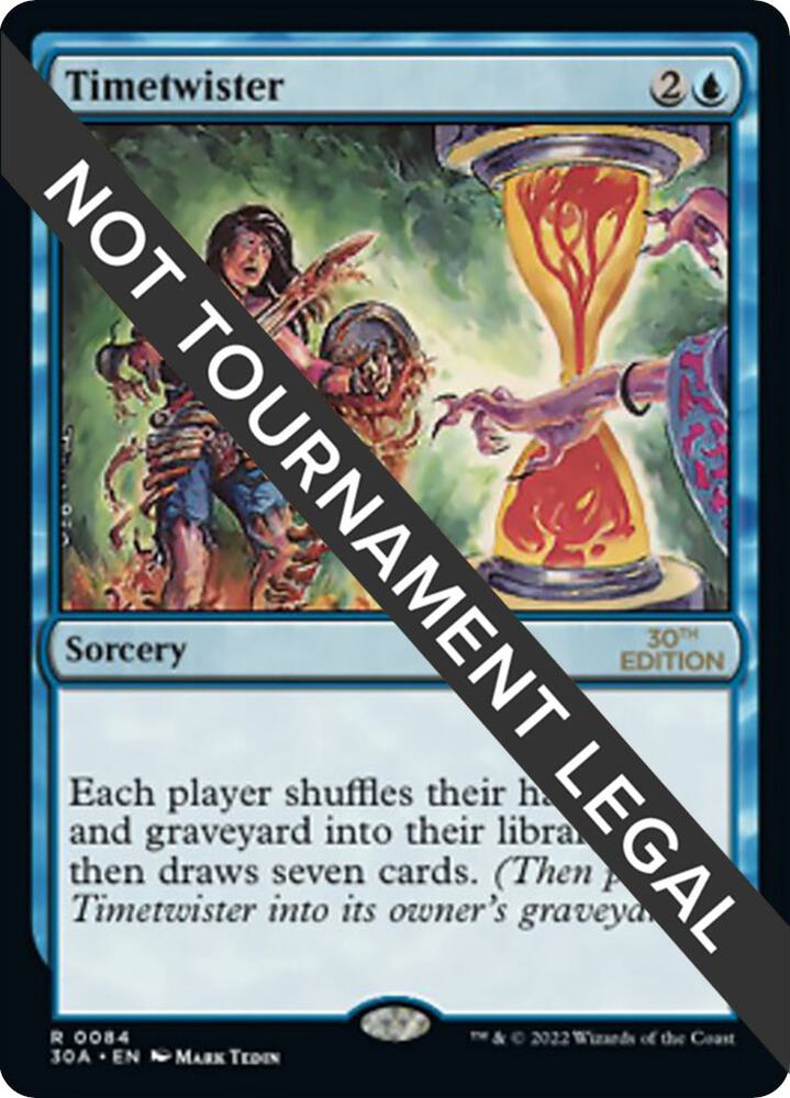 Timetwister 84 card from 30th Anniversary Edition