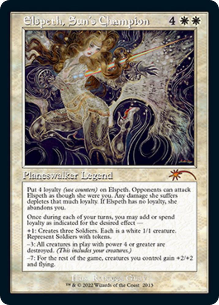 Elspeth, Sun's Champion 2013 card from Secret Lair Countdown Kit
