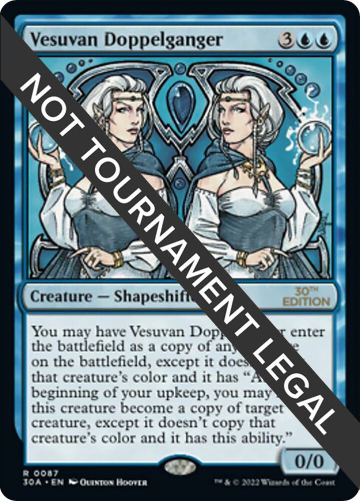 Vesuvan Doppelganger 87 card from 30th Anniversary Edition
