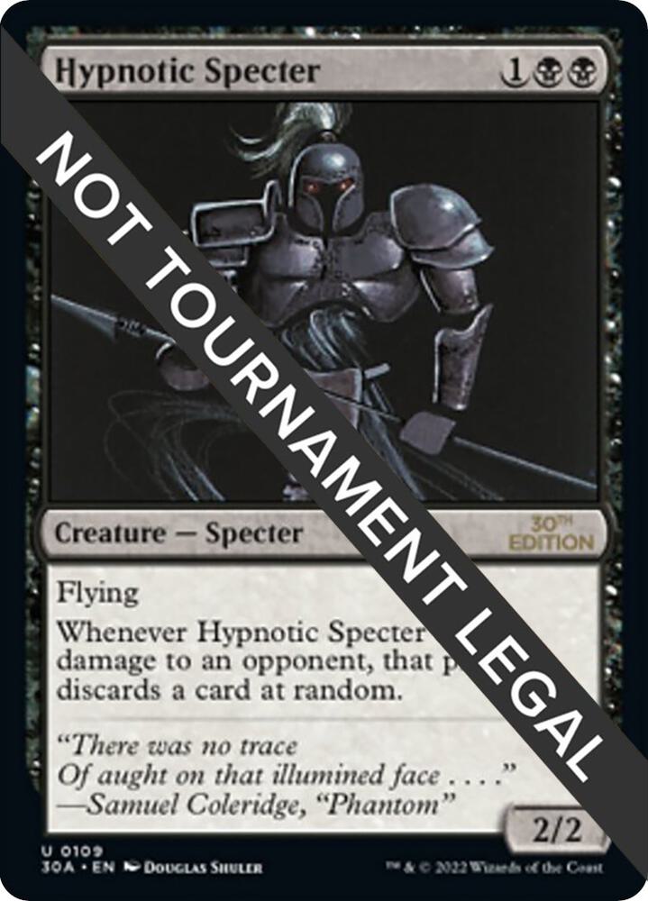 Hypnotic Specter 109 card from 30th Anniversary Edition
