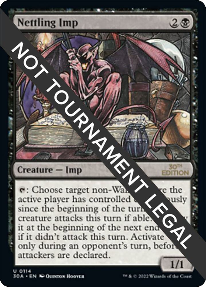 Nettling Imp 114 card from 30th Anniversary Edition