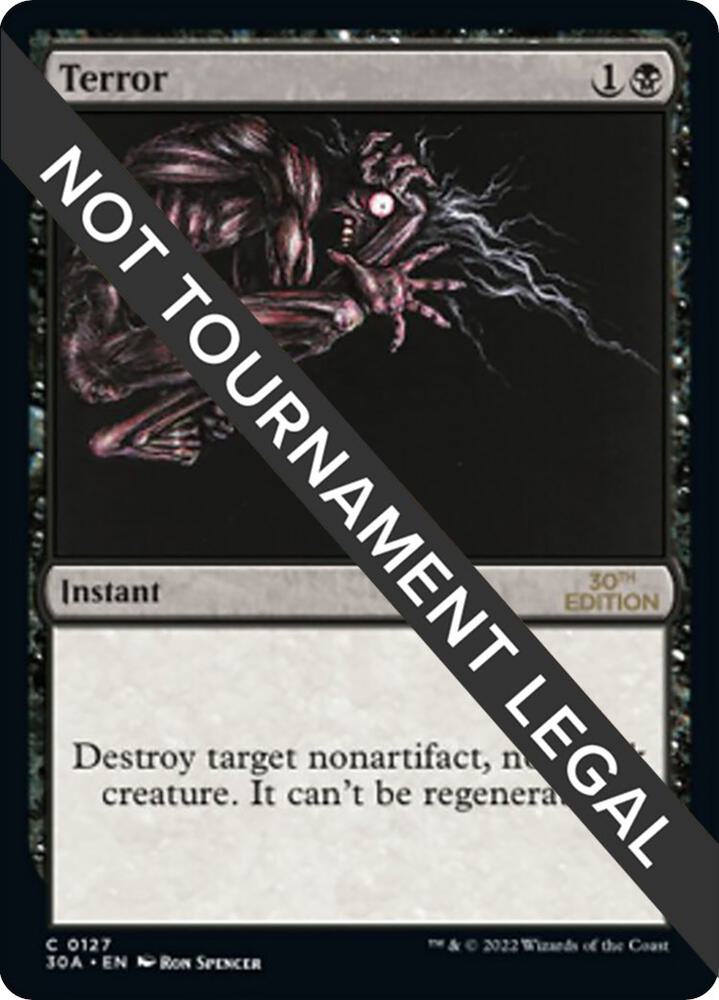 Terror 127 card from 30th Anniversary Edition