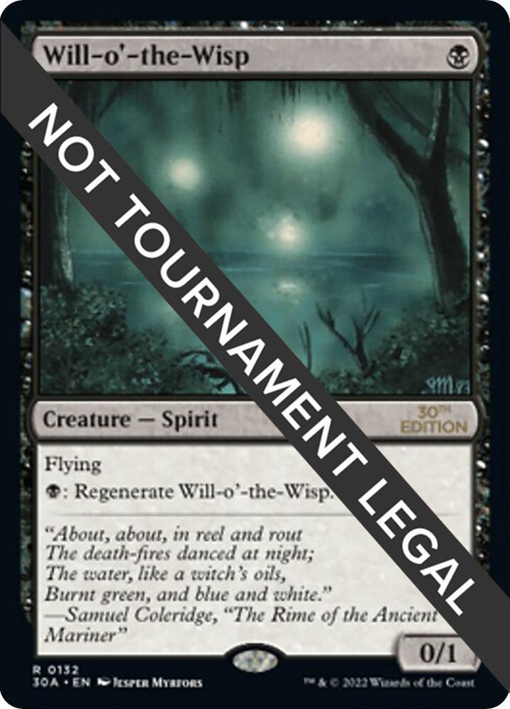 Will-o'-the-Wisp 132 card from 30th Anniversary Edition