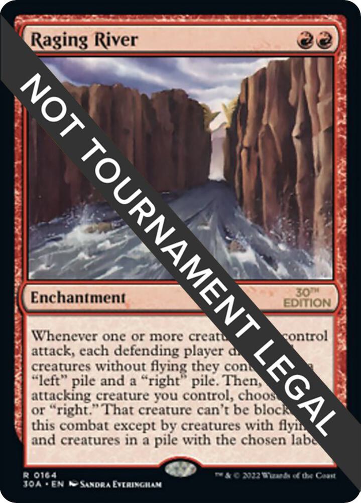 Raging River 164 card from 30th Anniversary Edition