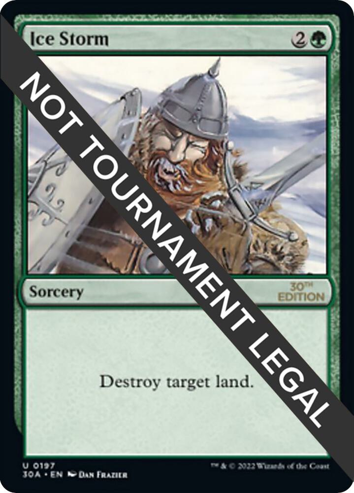 Ice Storm 197 card from 30th Anniversary Edition
