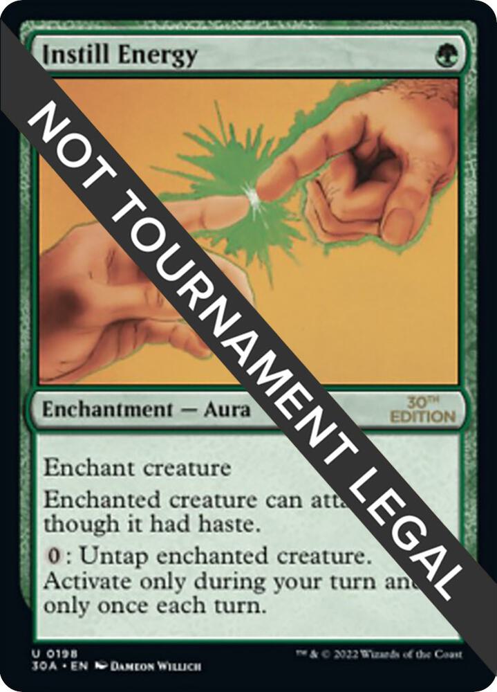 Instill Energy 198 card from 30th Anniversary Edition