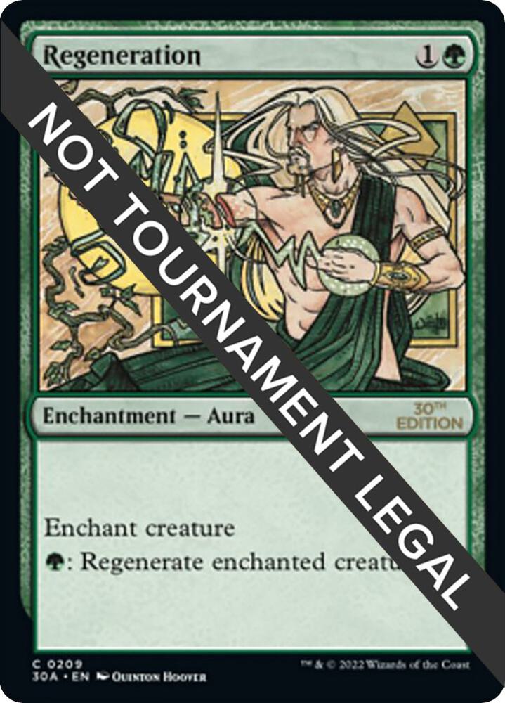 Regeneration 209 card from 30th Anniversary Edition