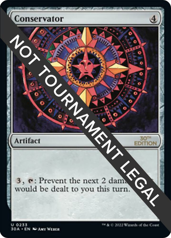 Conservator 233 card from 30th Anniversary Edition