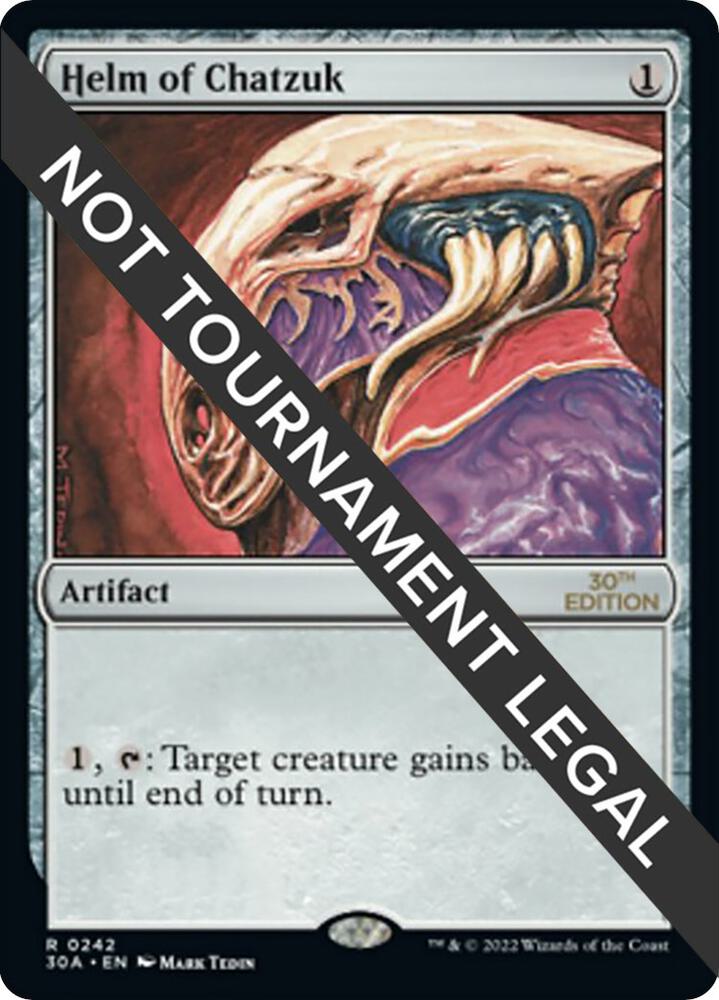 Helm of Chatzuk 242 card from 30th Anniversary Edition