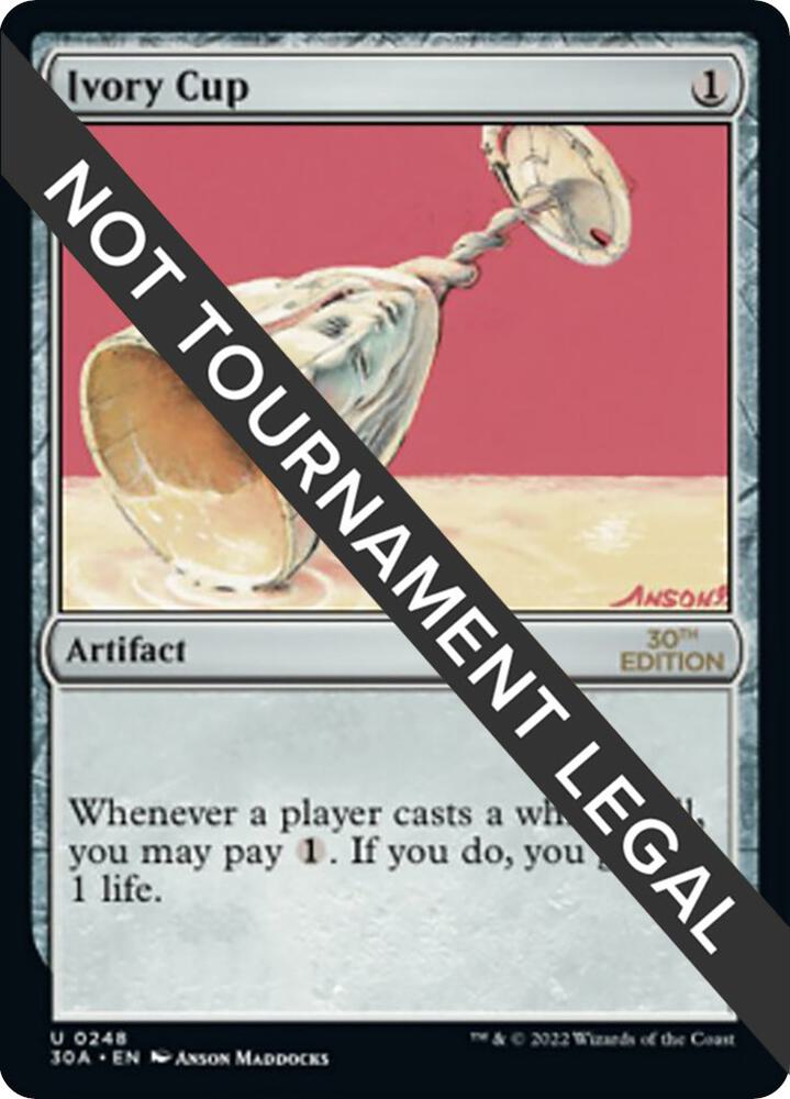 Ivory Cup 248 card from 30th Anniversary Edition