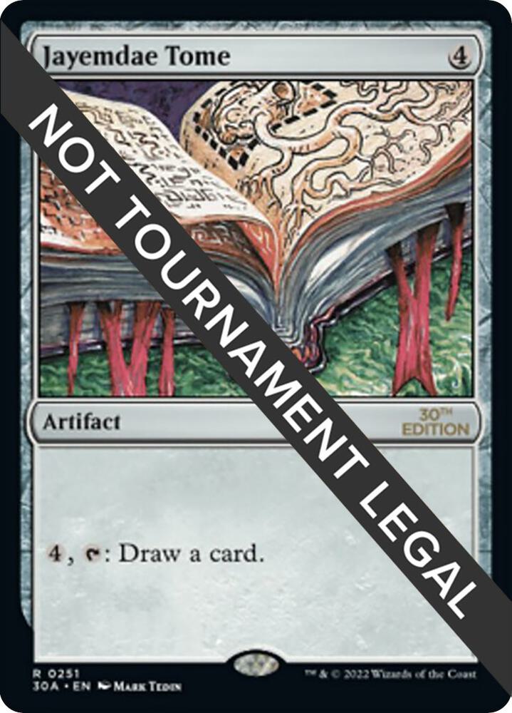 Jayemdae Tome 251 card from 30th Anniversary Edition