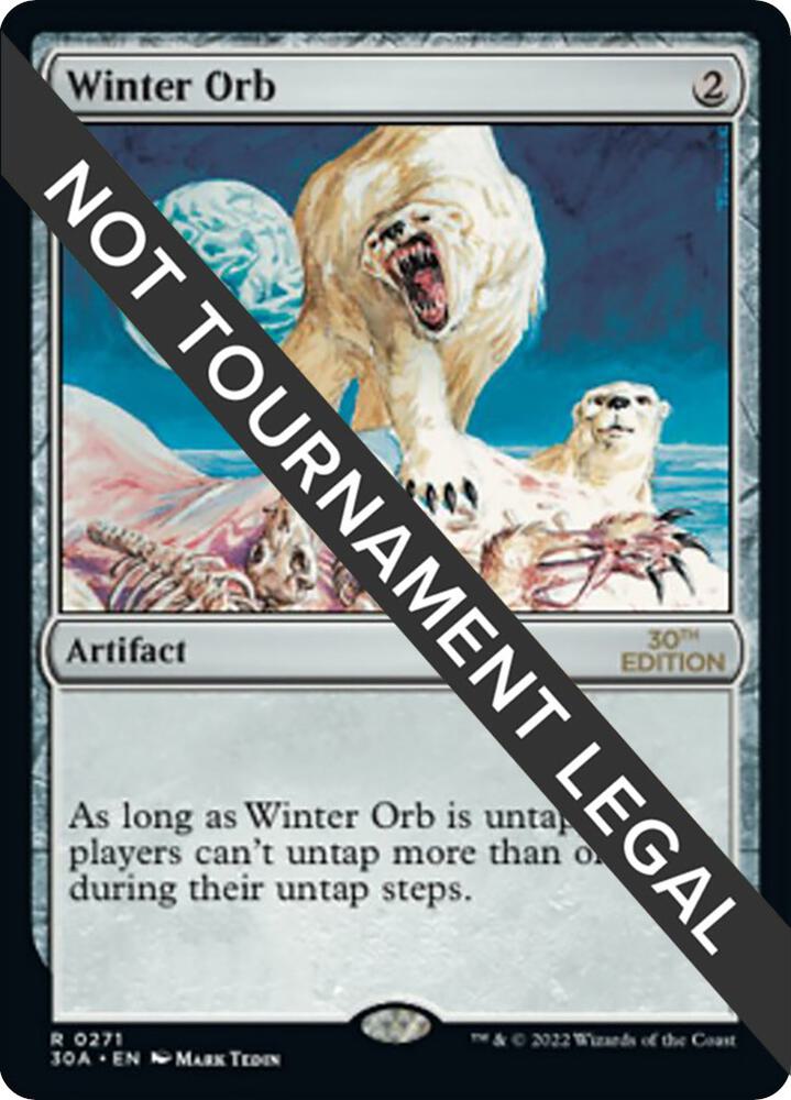 Winter Orb 271 card from 30th Anniversary Edition