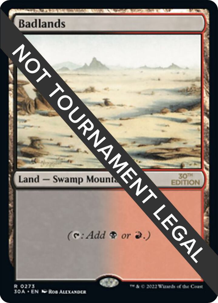 Badlands 273 card from 30th Anniversary Edition