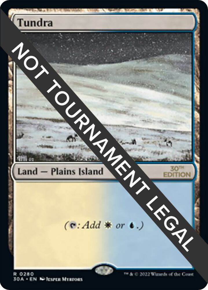 Tundra 280 card from 30th Anniversary Edition