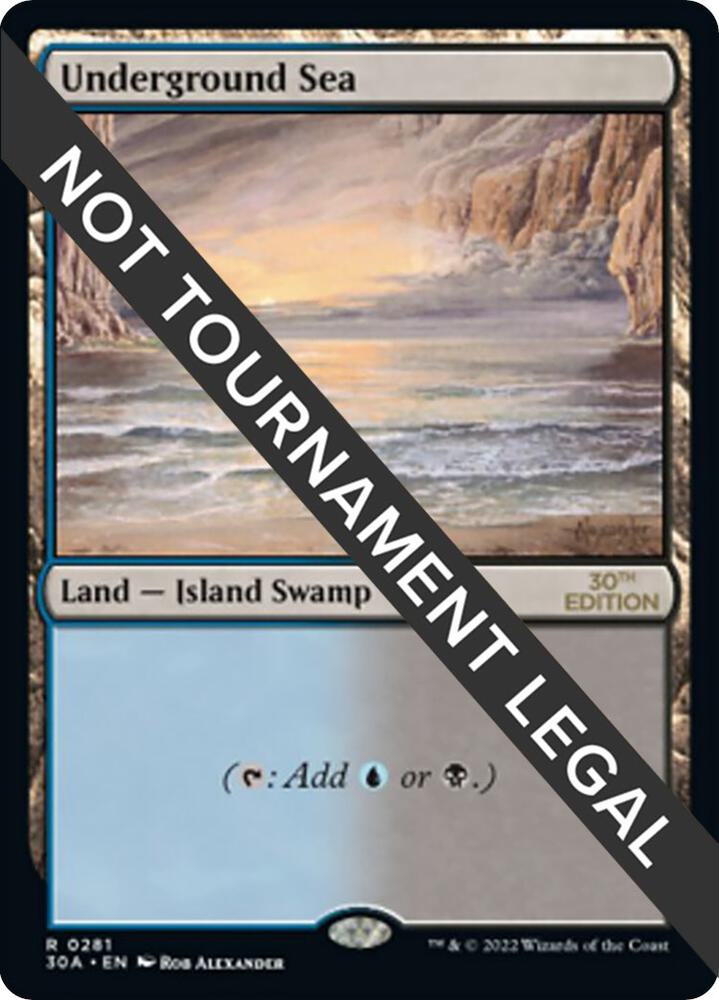 Underground Sea 281 card from 30th Anniversary Edition