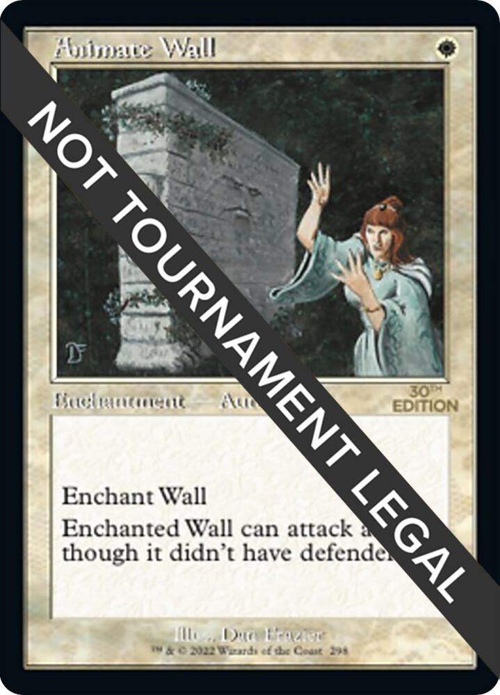 Animate Wall (Retro Frame) 298 card from 30th Anniversary Edition
