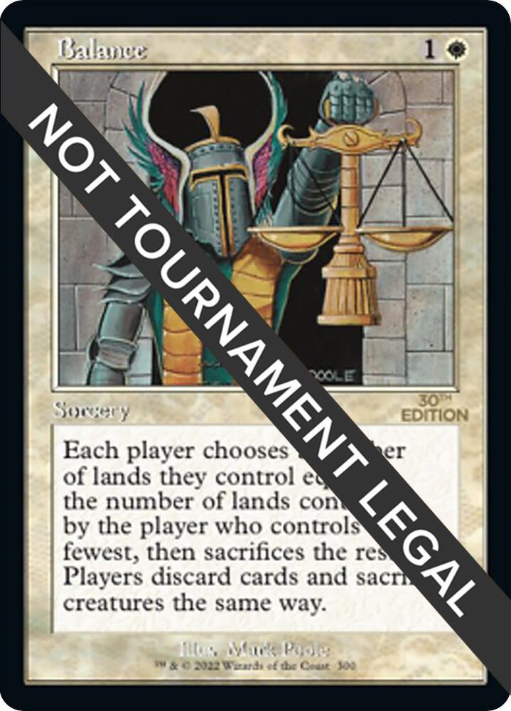 Balance (Retro Frame) 300 card from 30th Anniversary Edition