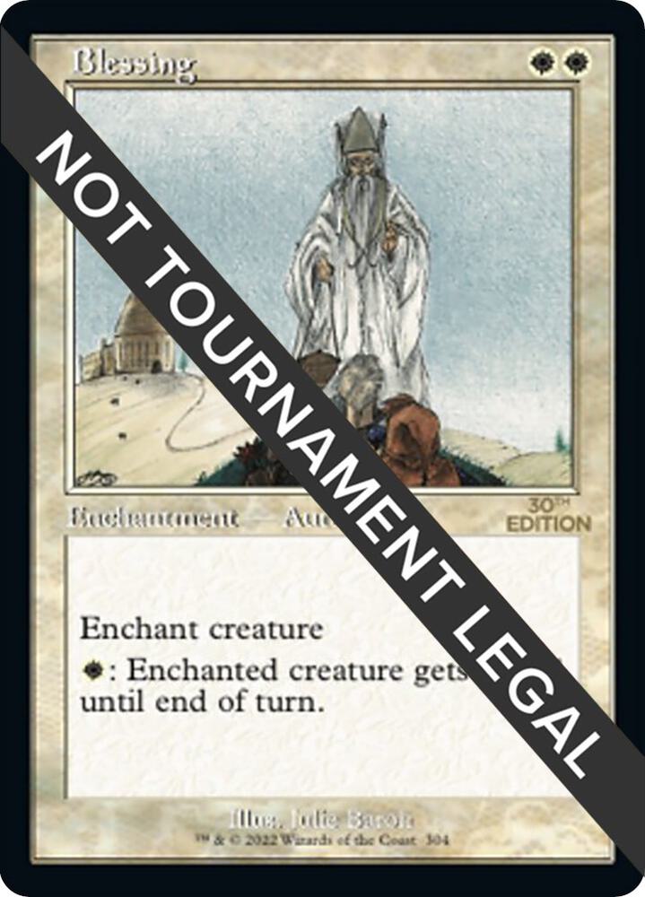 Blessing (Retro Frame) 304 card from 30th Anniversary Edition
